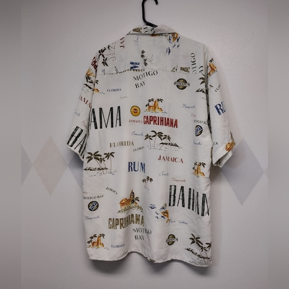 Koman Sport men's tropical Hawaiian short sleeve size XL - Picture 2 of 9